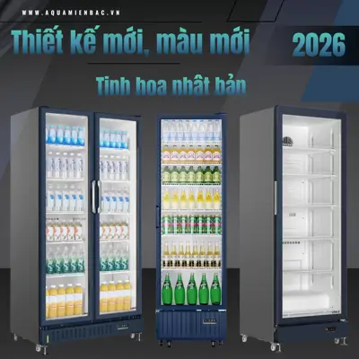Tủ Mát AQUA Model 2026: Tinh Hoa Thiết Kế Nhật Bản & Sắc Xanh Đen Tối Giản Sang Trọng