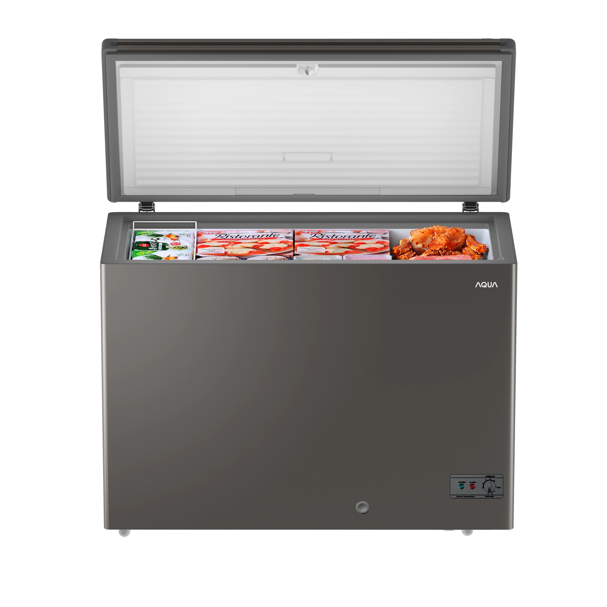 Tủ Đông AQUA AQF-C4101EN 307 Lít (Xám Đen, Inverter, Model 2026)