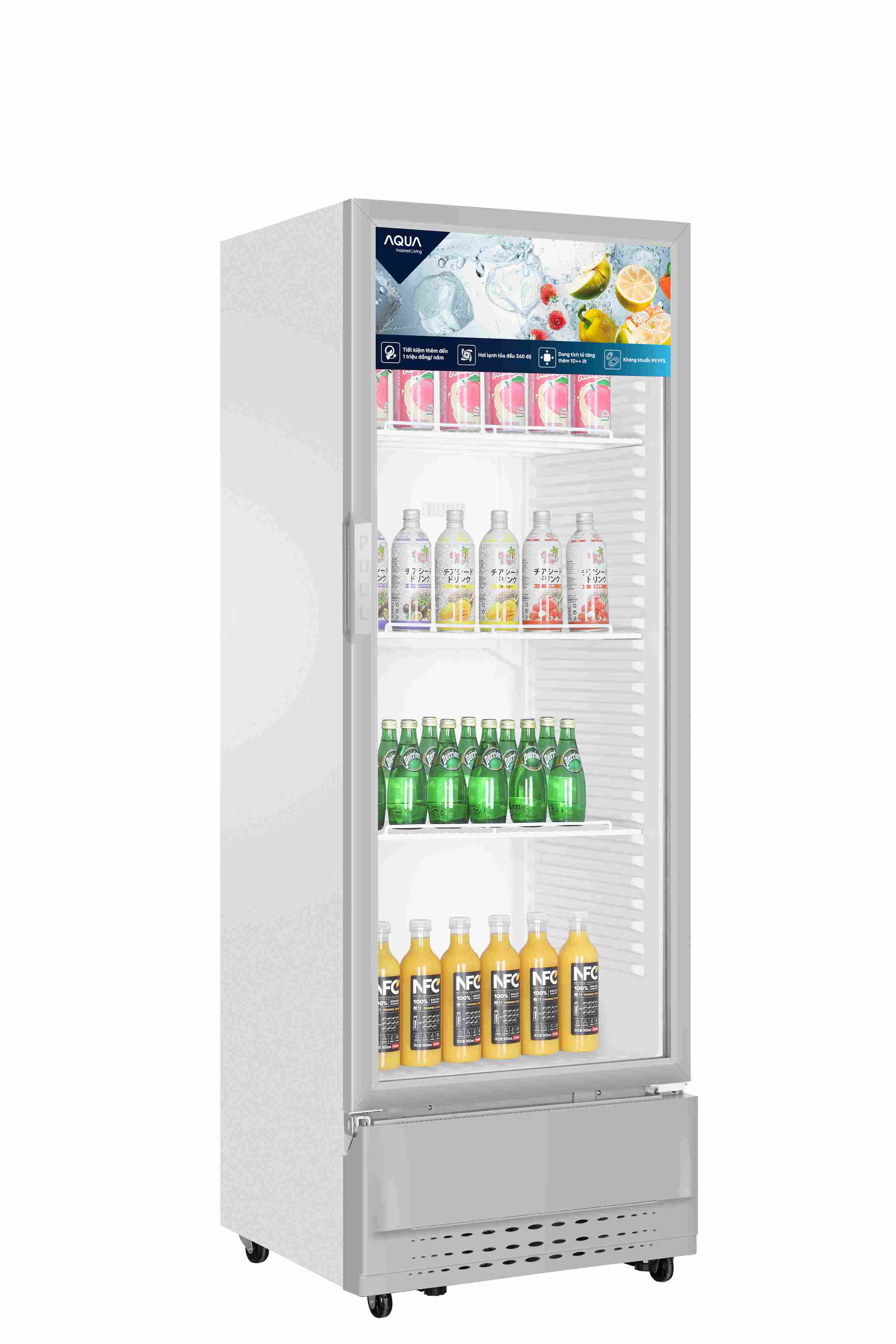 Tủ mát AQUA AQS-AF400N 300L