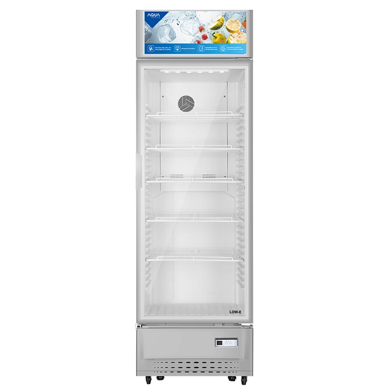 Tủ Mát AQUA AQS-AF400S 300 Lít (Có Hộp Đèn, Điều Khiển Điện Tử)