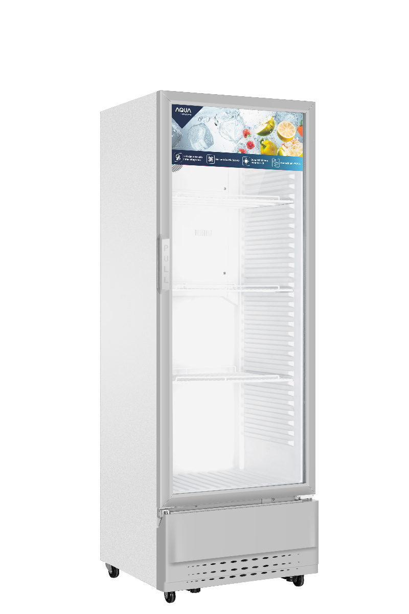 Tủ Mát AQUA AQS-AF440N 340 Lít (Bảng Điều Khiển Cơ, 5 Khay Chứa)