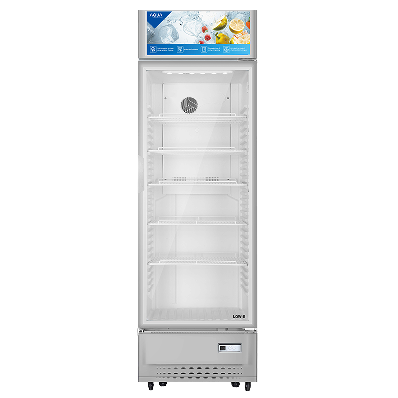 Tủ Mát AQUA AQS-AF440S 340 Lít (Làm Mát 360 Độ, Bảo Hành 5 Năm)