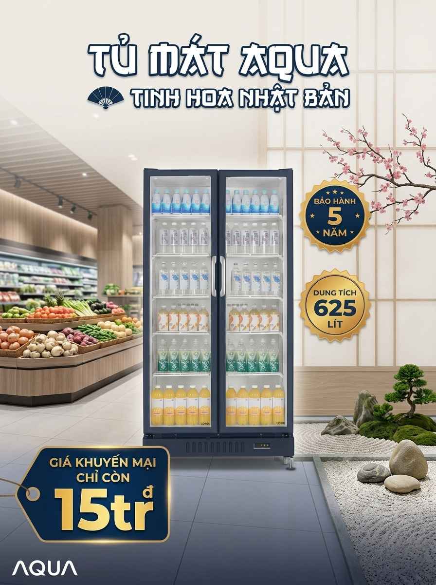 Tủ mát Aqua 3